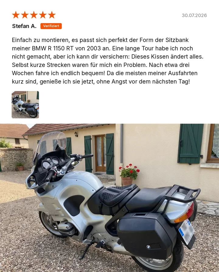Verifizierte Bewertung – Stefan A.