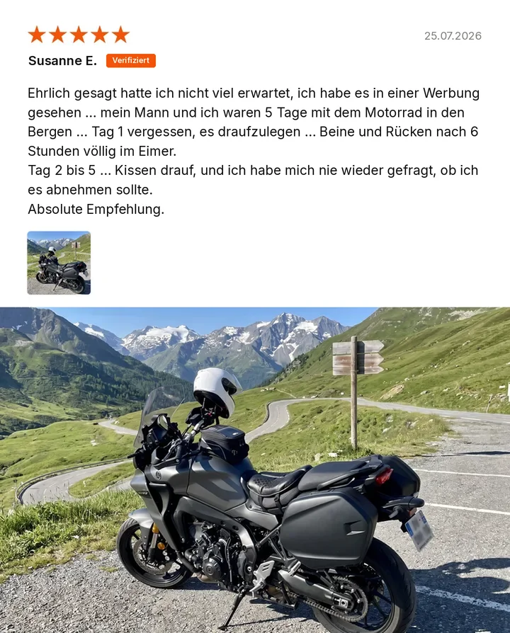 Verifizierte Bewertung – Susanne E.