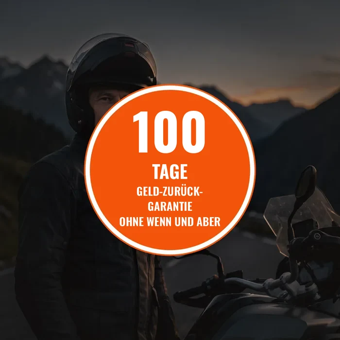 100 Tage Geld-zurück-Garantie